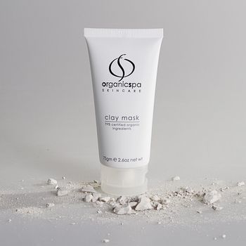 certified organic natural skincare clay mask